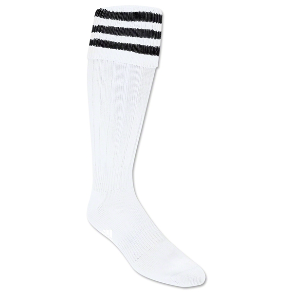 adidas 3-Stripe Socks (Wh/Bk)
